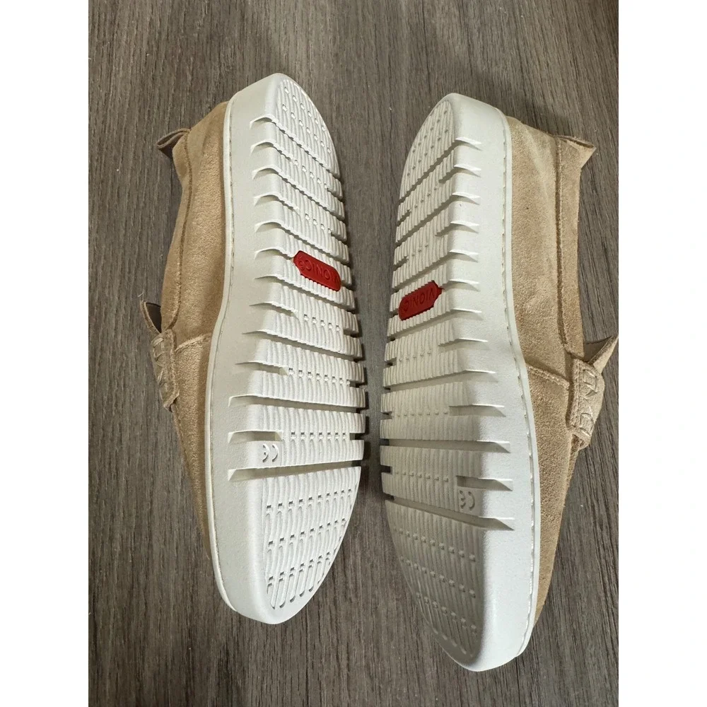 Vionic Tan Suede Loafers - Picture 6 of 12